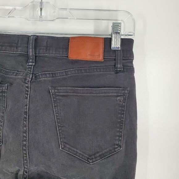 Madewell Off Black 8" Skinny Skinny Jeans 28 - Picture 6 of 13